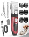 oneisall Dog Shaver Clippers Low Noise Rechargeable Cordless Electric Quiet Hair Clippers Set for Dogs Cats Pets by oneisall