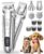 oneisall Small Dog Clippers and Paw Trimmer with Low Noise, 4 – in – 1 Cordless Dog Grooming Kit with 3 – Level Speed Clippers (7000 RPM) for Grooming Thick Hair, Waterproof… by oneisall