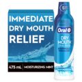 Oral-B Dry Mouth Oral Rinse Mouthwash, Moisturizing Mint, 16 Fl Oz by Oral-B