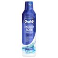 Oral-B Mouth Sore Mouthwash Special Care Oral Rinse, Hydrogen Peroxide Mouthwash, 16 fl oz, Mouthwash Alcohol Free by Oral-B