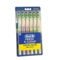 Oral-B Toothbrushes Fresh & Clean Medium 6 Count, 6 Count by Oral-B