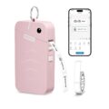 ORGSTA S001 Label Maker Machine with Tape, Portable Bluetooth Label Maker for Home and Office Organization, Thermal Label Printer Mini Sticker Maker with Multiple Templates, Pink by ORGSTA
