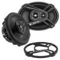 ORION Cobalt Series CB693 6×9” 3-Way Coaxial Car Speakers, 320W, 4 Ohms, Full Range, Enhanced Bass, Polypropylene Cone & Butyl Rubber Surround, Easy Install, Grills Included (Pair) by ORION