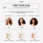 OUAI Thick Hair Mask - Deep Conditioning Hair Mask with Almond Oil, Olive Oil, & Hydrolyzed Keratin to Restore Damaged Strands - Phthalate & Paraben Free (8 fl oz) by OUAI