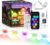 Outdoor Permanent Lights for House 100ft, Smart Halloween Lights with 60LEDs RGB IP67 Waterproof, Support with Alexa &Google Assistant Smart Voice Control,Sync to Music, DIY… by ADLEDQYGD