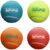Outward Hound Squeaker Ballz 4-Pack Tennis Ball Dog Toys with Squeaker, Interactive Fetch Play for Pets Under 50 lbs, Training Balls for Indoor & Outdoor Exercise, Medium, 2.5-inch by Outward Hound
