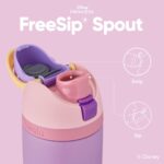 Owala Disney Princess FreeSip Insulated Stainless Steel Water Bottle with Straw for Sports and Travel, BPA-Free Sports Water Bottle, 24 oz, Rapunzel by Owala
