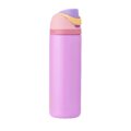 Owala Disney Princess FreeSip Insulated Stainless Steel Water Bottle with Straw for Sports and Travel, BPA-Free Sports Water Bottle, 24 oz, Rapunzel by Owala