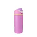 Owala Kids FreeSip Insulated Stainless Steel Water Bottle with Straw for Sports, Travel, and School, BPA-Free Sports Water Bottle, 16 oz, Pink/Purple Sweet Tooth by Owala