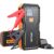 OXILAM Jump Starter 6000A for All Gas/12L Diesel, Car Battery Jumper Starter Portable, 12V Lithium Jump Box with Jumper Cables, LED Display, LED Light, Power Bank with USB, Type… by OXILAM