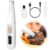 Palksky Dog Paw Trimmer, Upgraded 18mm-Blade Electric Dog Clippers for Groomming with Led Display, Waterproof Pet Micro Precision Trimmer, Rechargeable Hair Shaver for Paws,… by Palksky