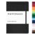 PAPERAGE Lined Journal Notebook, (Black), 160 Pages, Medium 5.6 in x 8 in – 100 GSM Thick Paper – Hardcover Journaling Notebook for Work, School & Note Taking by PAPERAGE