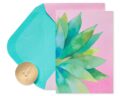 Papyrus Blank Cards with Envelopes, Bold Succulent (14-Count) by Papyrus