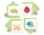 Papyrus Blank Cards with Keepsake Box, Garden Critters (20-Count) by Papyrus