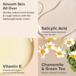 Paula's Choice Weightless Body Treatment 2% BHA, Salicylic Acid & Chamomile Lotion Exfoliant, Moisturizer for Keratosis Pilaris (KP) Prone Skin & Clogged Pores, Fragrance-Free by
