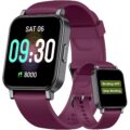 Pedometer Watch Senior Friendly No App/Phone Required, Waterproof Fitness Tracker Watch with Step Counter Calories/Sleep Tracker for Walking Running for Men Women by TYKOIT