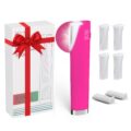 PELCAS Electric Dermaplaning Tool Kit with LED Light, Mini Face Dermaplaning Razor with 6 Replace Blades, Painless 3 Speeds Facial Peach Fuzz, Exfoliation & Hair Removal System… by PELCAS