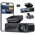 Pelsee P1 Duo 4K Dash Cam Front and Rear, 64GB SD Card, 4K+1080P Dual Dash Camera for Cars, Wi-Fi & App Control, 1.5’’IPS Display Car Camera, Voice Control, Night Vision, 24H… by pelsee
