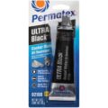 Permatex 82180 Ultra Black Maximum Oil Resistance RTV Silicone Gasket Maker, Sensor Safe And Non-Corrosive, For High Flex And Oil Resistant Applications 3 oz by Permatex