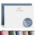 Personalized Stationery Note Cards with Envelopes Personalized Stationery for Women Personalized Cards with Envelopes Personalized Note Cards Custom Stationery Cards and… by Curio Press