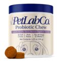 PetLab Co. Probiotics for Dogs, Support Gut Health, Occasional Diarrhea, Digestive Health & Seasonal Allergies – Pork Flavor – 30 Soft Chews – Packaging May Vary by PetLab Co.