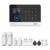 PGST Home Alarm System,2.4″ Colorful Screen Home Security System,10 Piece Wireless Burglar Door Alarm Kits,Motion Detectors,4G SMS/Phone Tuya APP Alerts for… by PGST