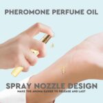 Pheromone Perfume for Women&Men, No. 91, Inspired by Black 0piu/m, Vanilla, Coffee, Amber, White Flowers, Sweet Spices Notes. Pheromone Cologne for Men&Women, 0.6 fl.oz,Travel Size by Burst Bird