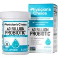 Physician’s Choice Probiotics 60 Billion CFU – 10 Strains + Organic Prebiotics – Immune, Digestive & Gut Health – Supports Occasional Constipation, Diarrhea, Gas & Bloating -… by Physician’s CHOICE
