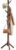 Pipishell Sturdy Wooden Coat Tree with 8 Hooks, 3 Adjustable Sizes for Clothes, Hat Stand Used in Bedroom/Office/Entryway, Brown by Pipishell