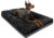 POCBLUE Deluxe Washable Dog Bed for Medium/Large Dogs Dog Crate Mat 35 Inch Comfy Fluffy Kennel Pad Anti-Slip for Dogs Up to 60 lbs, 35″ x 23″, Black by POCBLUE