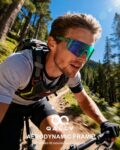 Polarized Sports Sunglasses for Men, UV400 Protection Mens Sunglasses Wrap Around Sun Glasses for Cycling Running by QALLY