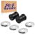 Polyurethane Handlebar Riser Bushings Damper Kit for Harley Big Twin Dyna 1973-2018, Sportster 1973-2003 (Style-Black) by VPZMT