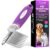 Poodle Dematting Fur Rake Comb Brush for Dogs and Cats – Long 2.5″ Steel Safety Blades Metal Comb for Detangling Matted or Knotted Undercoat Hair by POODLIE