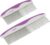 Poodle Pet Dog Combs for Grooming | 2 Pack | Stainless Steel Teeth Easily Remove Dirt | Proper Care Prevents Knots and Mats for Long and Short Haired Pets | Anti-Slip Comfort… by POODLIE
