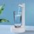 Portable Water Bottle Dispenser Pump Smart USB Charging Desktop Water Dispenser Water Dispenser with 7 Levels of Intelligent Quantitative Water for Home Office Outdoor (White) by Biodzzs