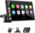 Portable Wireless Carplay Car Stereo, 7″ HD Touchscreen for Car with Apple CarPlay & Android Auto with Backup Camera/Mirror Link/Voice Control/Bluetooth/GPS/AUX/FM Satellite… by Yongeid