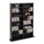 Prepac 2 Column Display Cabinet Media Storage, 38.75″ Wide, Black by Prepac
