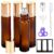 PrettyCare 4 Pack, 10 ml Essential Oil Roller Bottles with Stainless Steel Roller Ball – Refillable Leak-proof Empty Thick Amber Glass Roll on Bottles with Metal Caps for… by PrettyCare