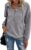 PRETTYGARDEN Women’s Casual Long Sleeve Lapel Zipper Sweatshirt Drawstring Loose Pullover Tops by PRETTYGARDEN