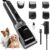Professional Dog Grooming Clippers for Thick Coat – Dog Hair Trimmer for Grooming Kit- Sheep Shears for Thick Hair – Pet Grooming Clippers for Dogs, Cats, Sheeps, Horse (Black) by Sunifier