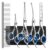 Professional Pet Grooming Kit – 6 in 1 Dog Grooming Scissors Kit – Dog & Cat Grooming Supplies – Adjustable Screw Scissors, 4CR Stainless Steel Dog Clippers, Hair Thinning… by Pawtrim