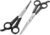 Professional Pets Grooming Scissors Set Stainless Steel Dog Eye scissors Thinning Shears for Dogs and Cats, Home pet grooming Tool kit 5 Ink by Chi-buy