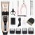 Professional USB Dog Clippers Low Noise Rechargeable Pet Trimmers Cordless Pet Grooming Kit Electric Pet Hair Clippers Dog Shavers with LED Display Nail Kits Replacement Blade by Gumodo