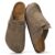 Project Cloud Mens Clogs – Full Grain Genuine Leather Memory Foam Clogs for Men Arch Support Cork Footbed – Non Slip Platform Mules (Brooklyn) by Project Cloud