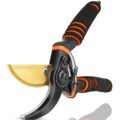 Pruning Shears, Garden Shears – Hewog 8.5″ Professional Premium SK5 Steel with Titanium Bypass Pruning Shears for Gardening, Sharp Handheld Heavy Duty Garden Hedge… by Hewog