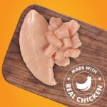 Pur Luv Chicken Jerky Dog Treats, Made with 100% Real Chicken Breast, 16 Ounces, Healthy, Easily Digestible, Long-Lasting, High Protein, Satisfies Dog's Urge to Chew by Pur Luv