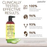 PURA D'OR Anti-Thinning Biotin Shampoo & Deep Moisturizing Conditioner Original Gold Label Set (16oz x2) Natural Earthy Scent, CLINICALLY TESTED Effective Results, Hair... by PURA D'OR