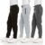 PURE CHAMP 3Pk Boys Sweatpants Fleece Athletic Workout Kids Clothes Boys Joggers with Zipper Pocket and Drawstring Size 4-20 by PURE CHAMP