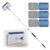 Qaestfy Baseboard Cleaner Tool with Handle, Wall Floor Mop with Extendable Long Handle Duster for Cleaning Window, Floor, Skirting Board, Ceiling, Shower, Tub Tile, Kitchen with… by Qaestfy