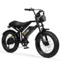 Qlife Electric Bike for Adults-1500W Peak Motor 20″ Fat Tires 28MPH(Unlock to 35MPH) EBike Moped, 624-1248Wh Removable Battery Bicycle, with Dual Suspension & Brakes Motorcycle,… by Qlife